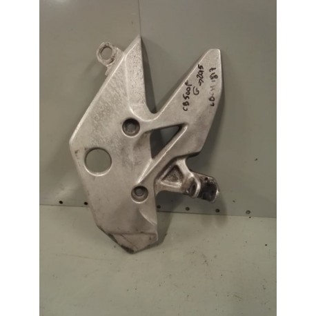 Jeu De Repose-pieds Racing Zaddox Pour Honda CB500F (2013-2017) - Aluminium CNC Rouge - Réglable, Sans Homologation