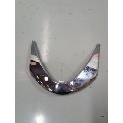 P1091644-cache avant chromé Honda SH 300 2010-tête de fourche-okazmoto.fr